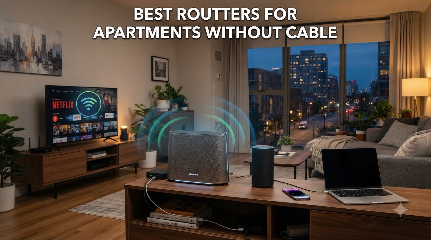 best routers for apartments without cable