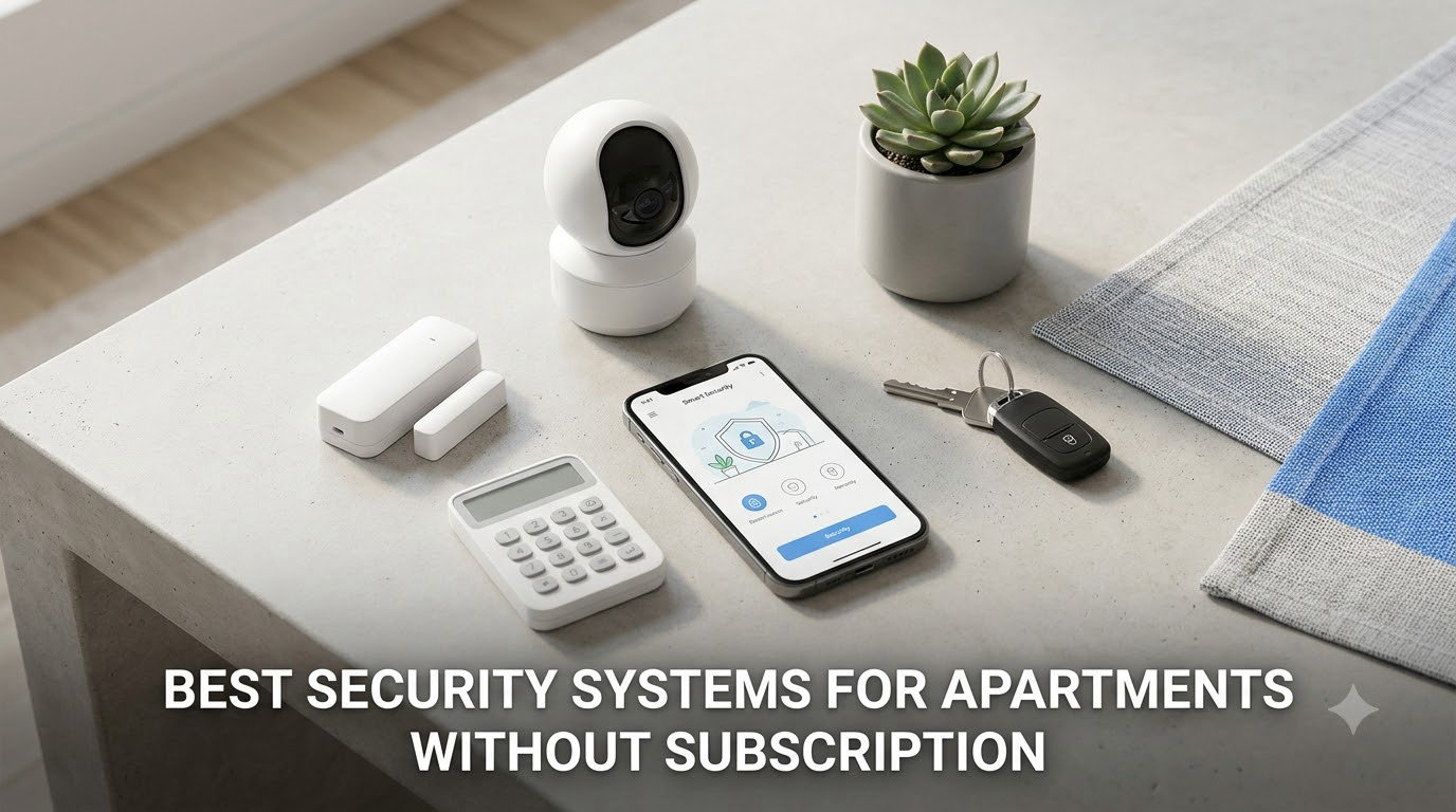 best security systems for apartments without subscription