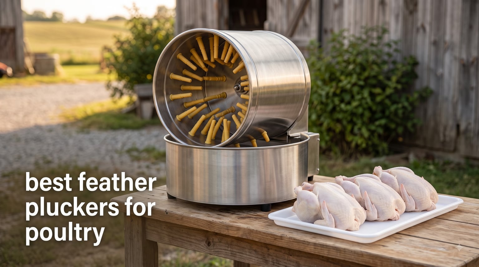 best feather pluckers for poultry
