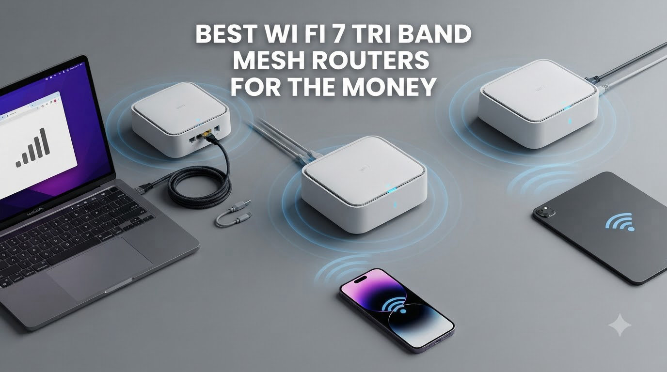 best wi fi 7 tri band mesh routers for the money