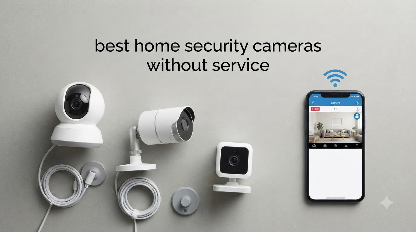 best home security cameras without service