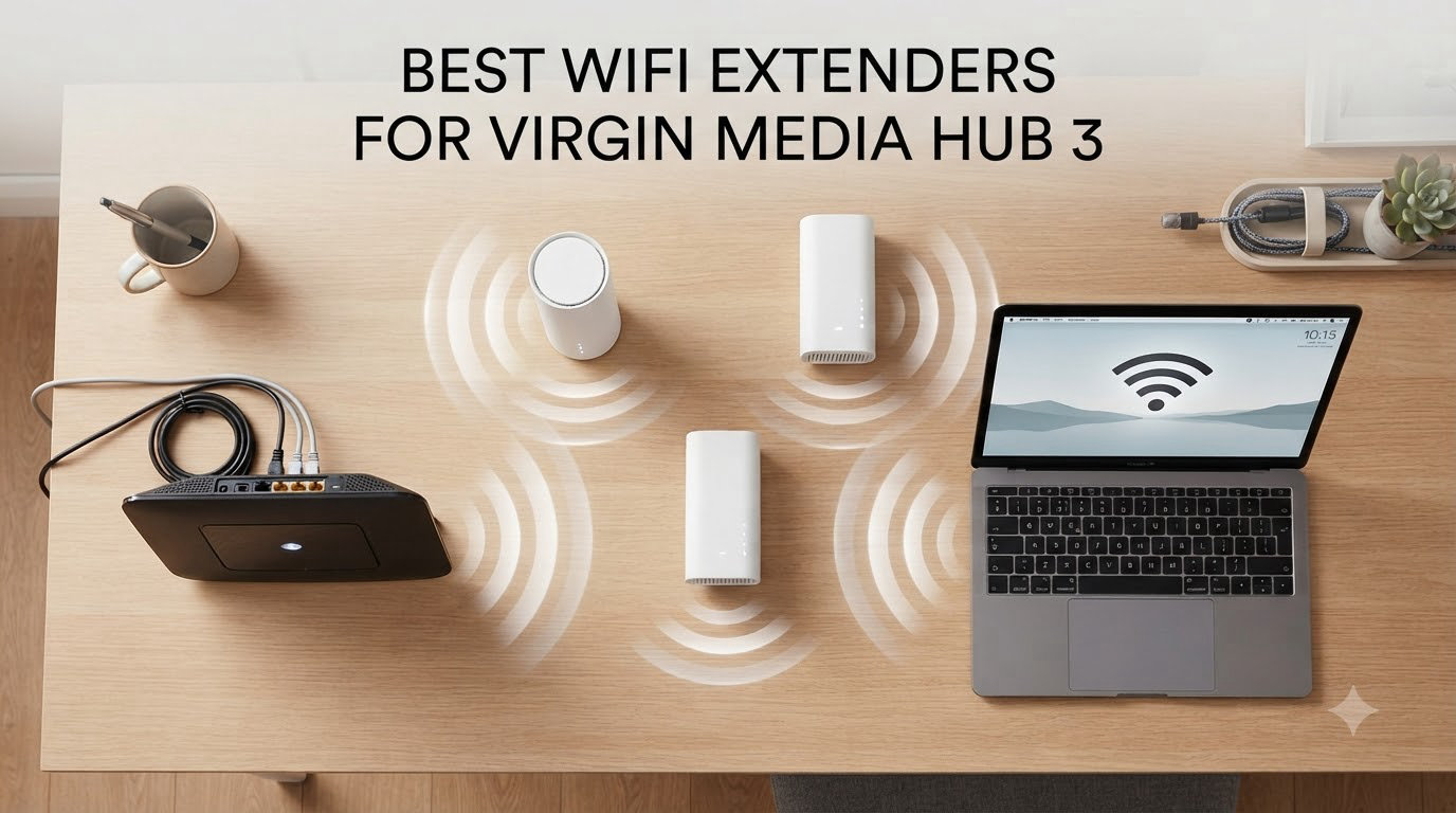 best wifi extenders for virgin media hub 3
