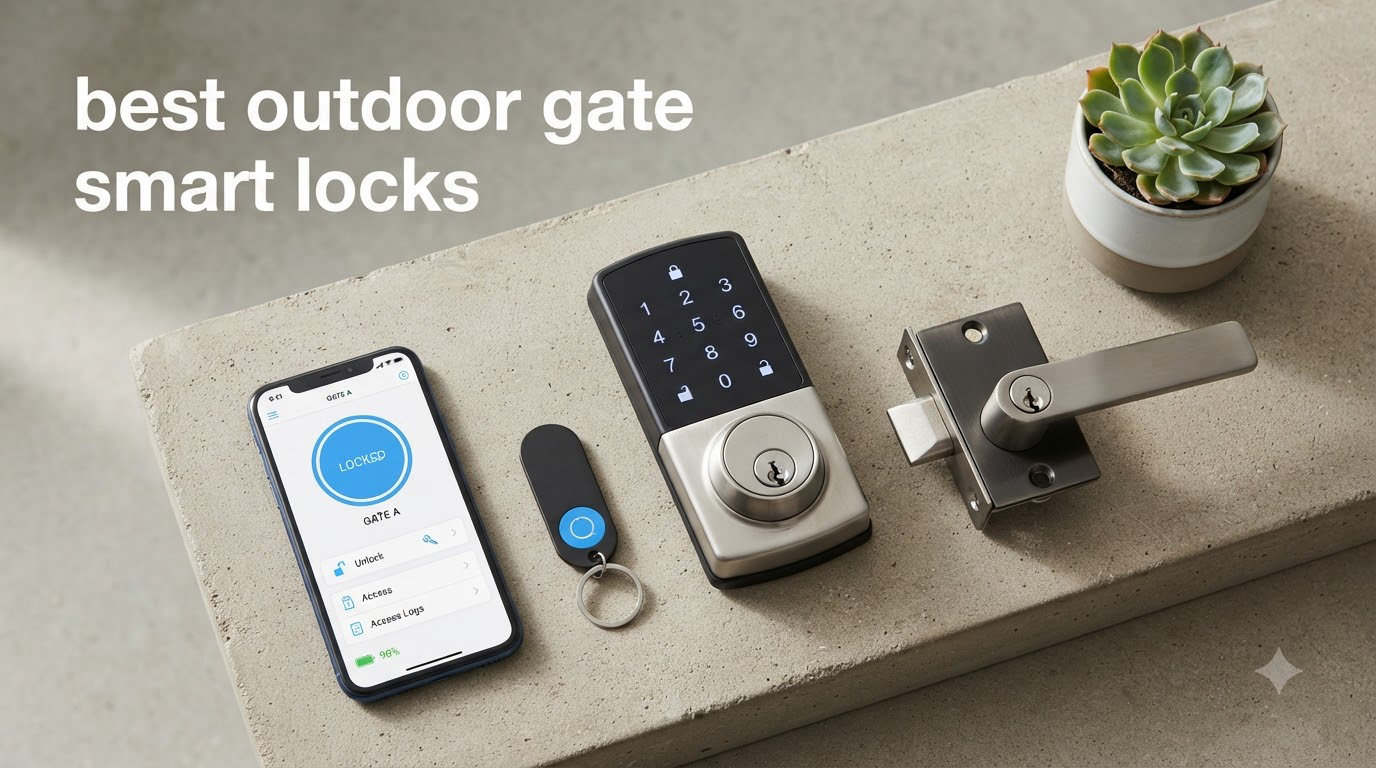 best outdoor gate smart locks