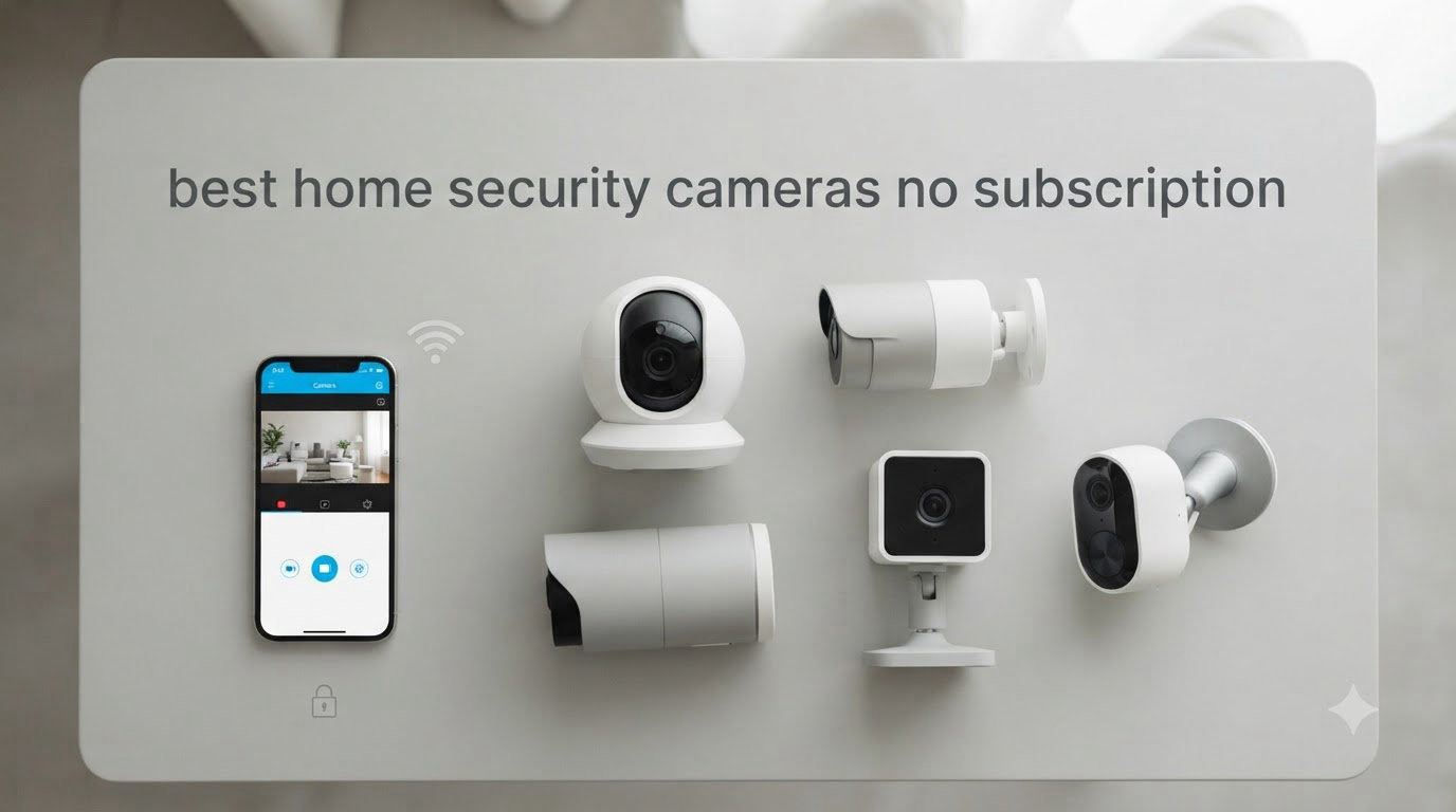 best home security cameras no subscription