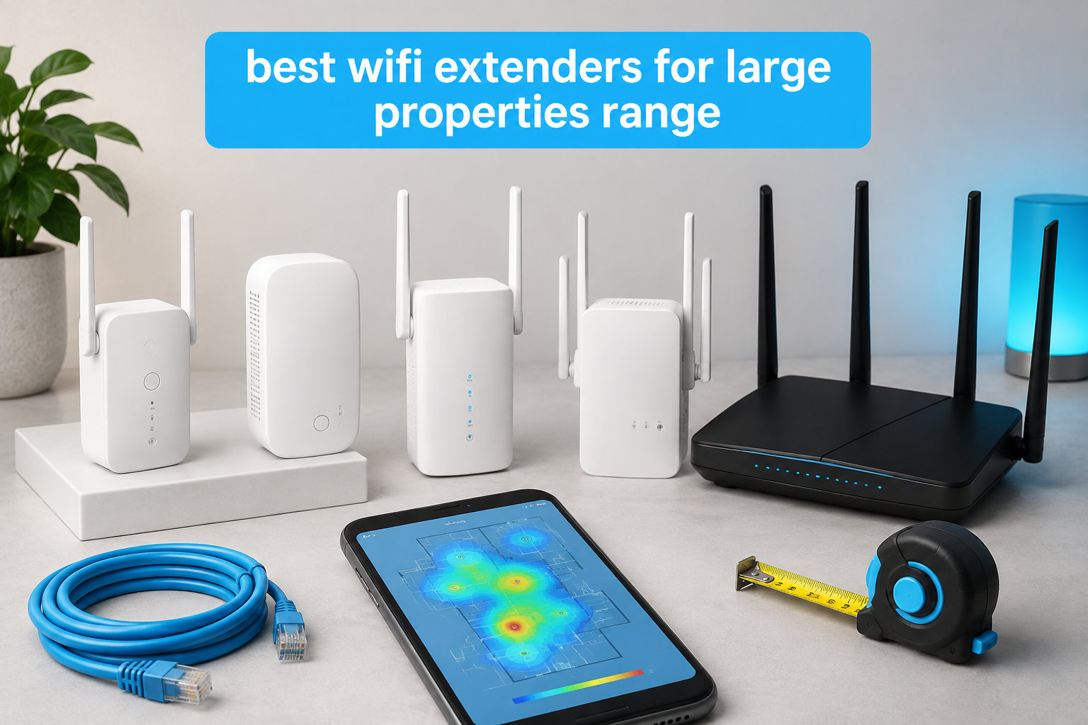 best wifi extenders for large properties range