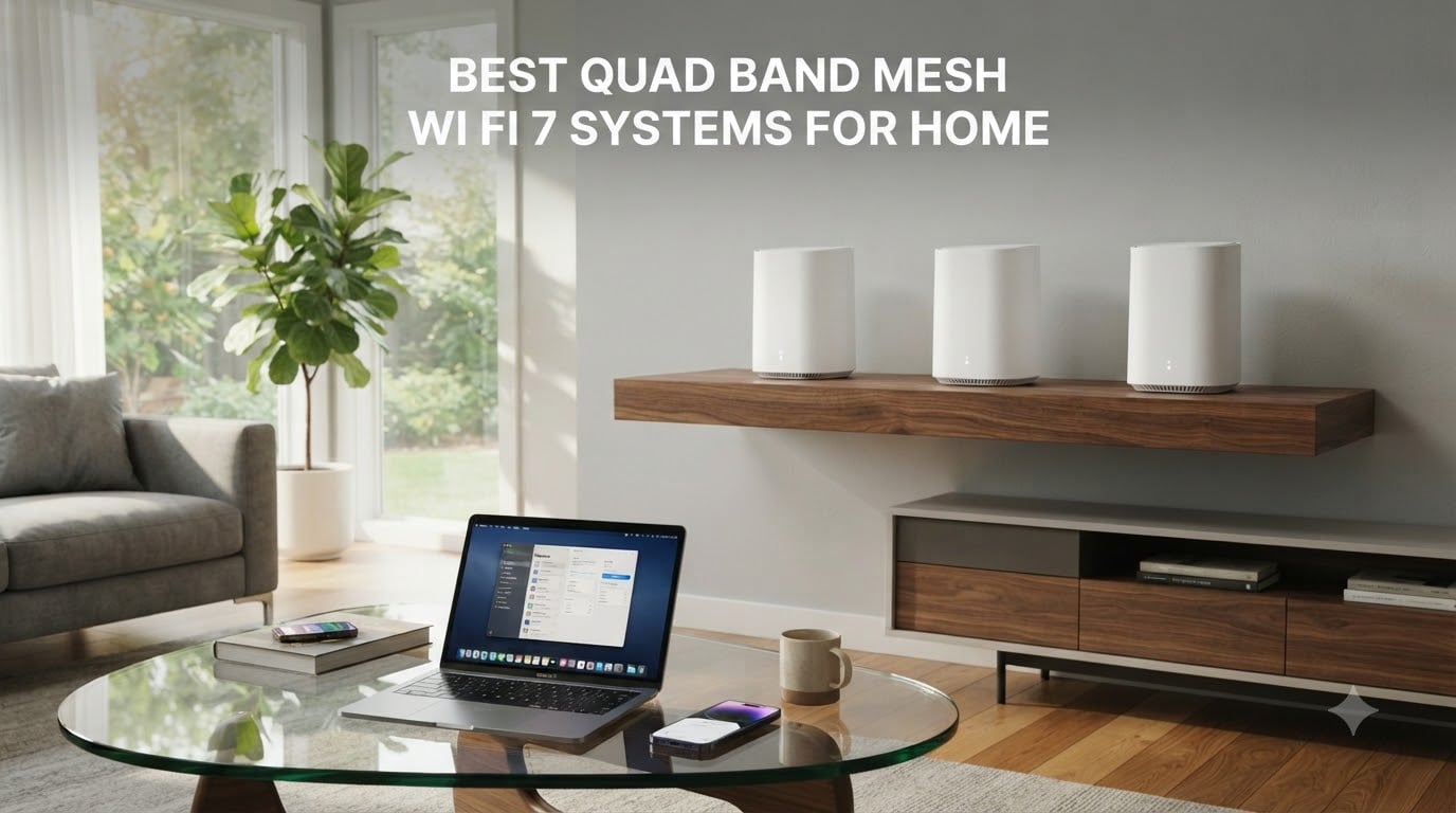 best quad band mesh wi fi 7 systems for home