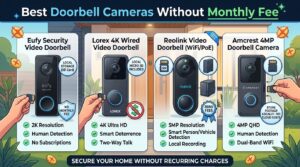 best doorbell cameras without monthly fee