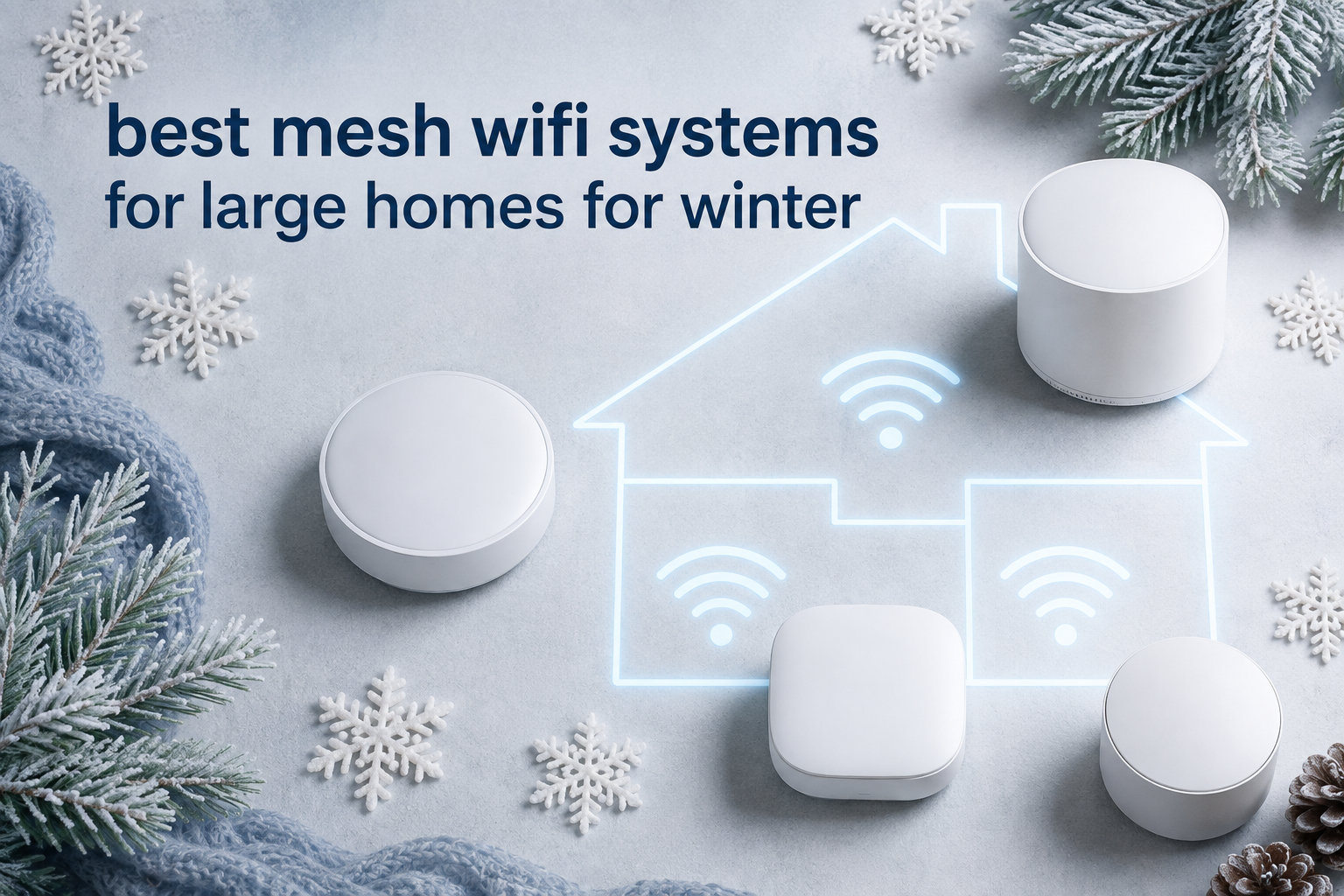 best mesh wifi systems for large homes for winter