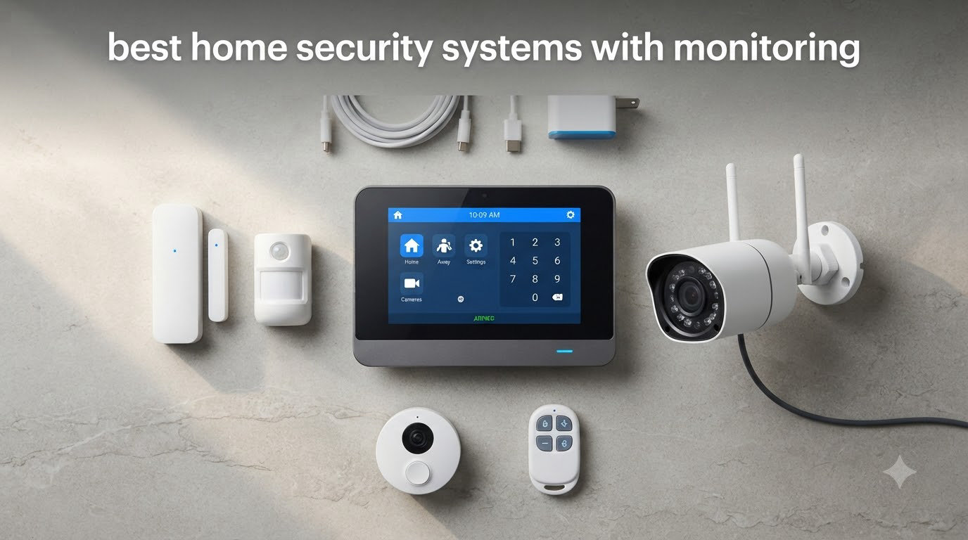 best home security systems with monitoring