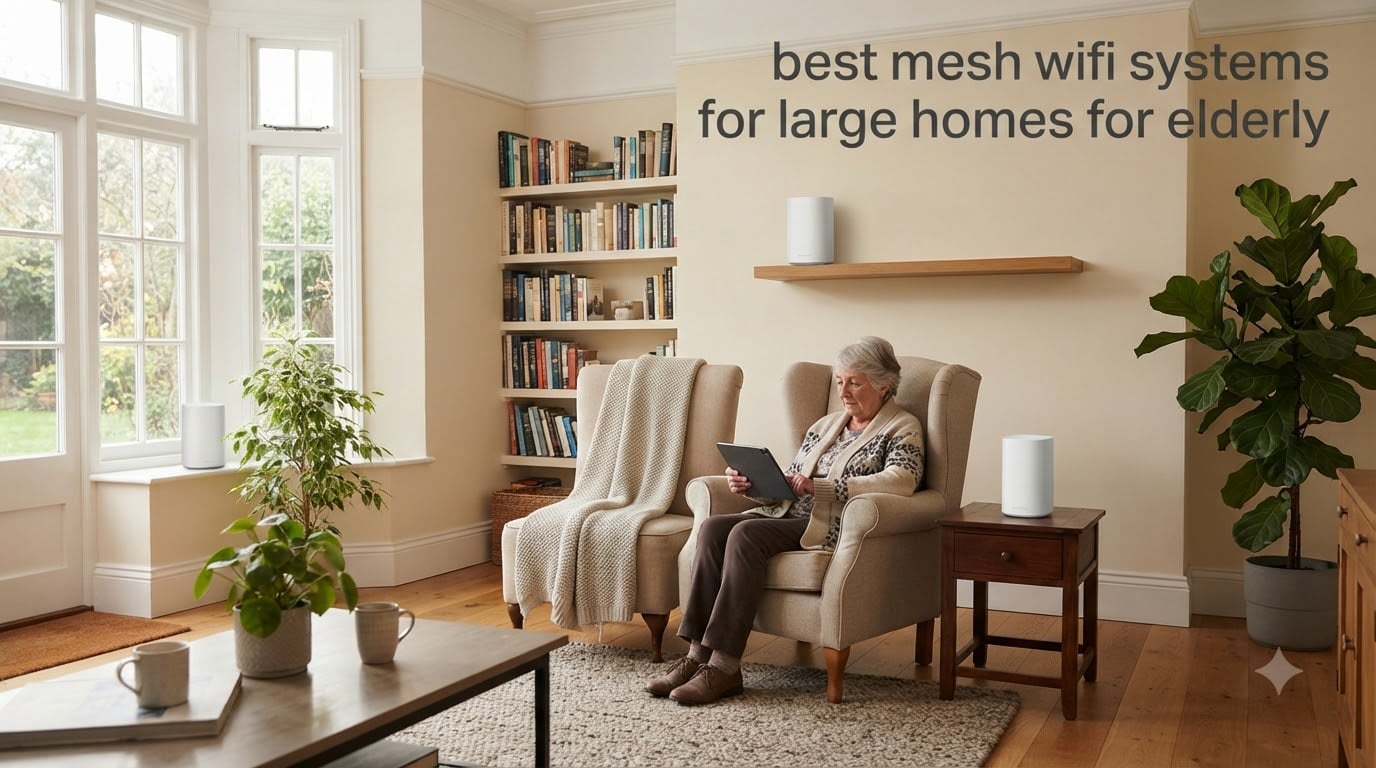 best mesh wifi systems for large homes for elderly