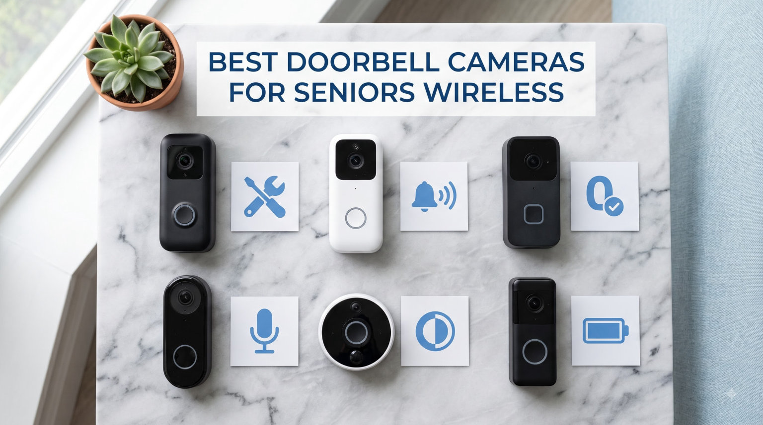 best doorbell cameras for seniors wireless