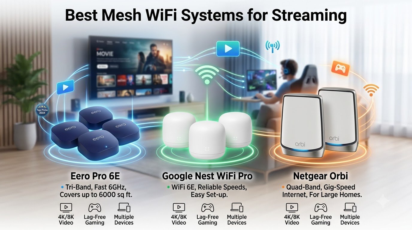 best mesh wifi systems for streaming