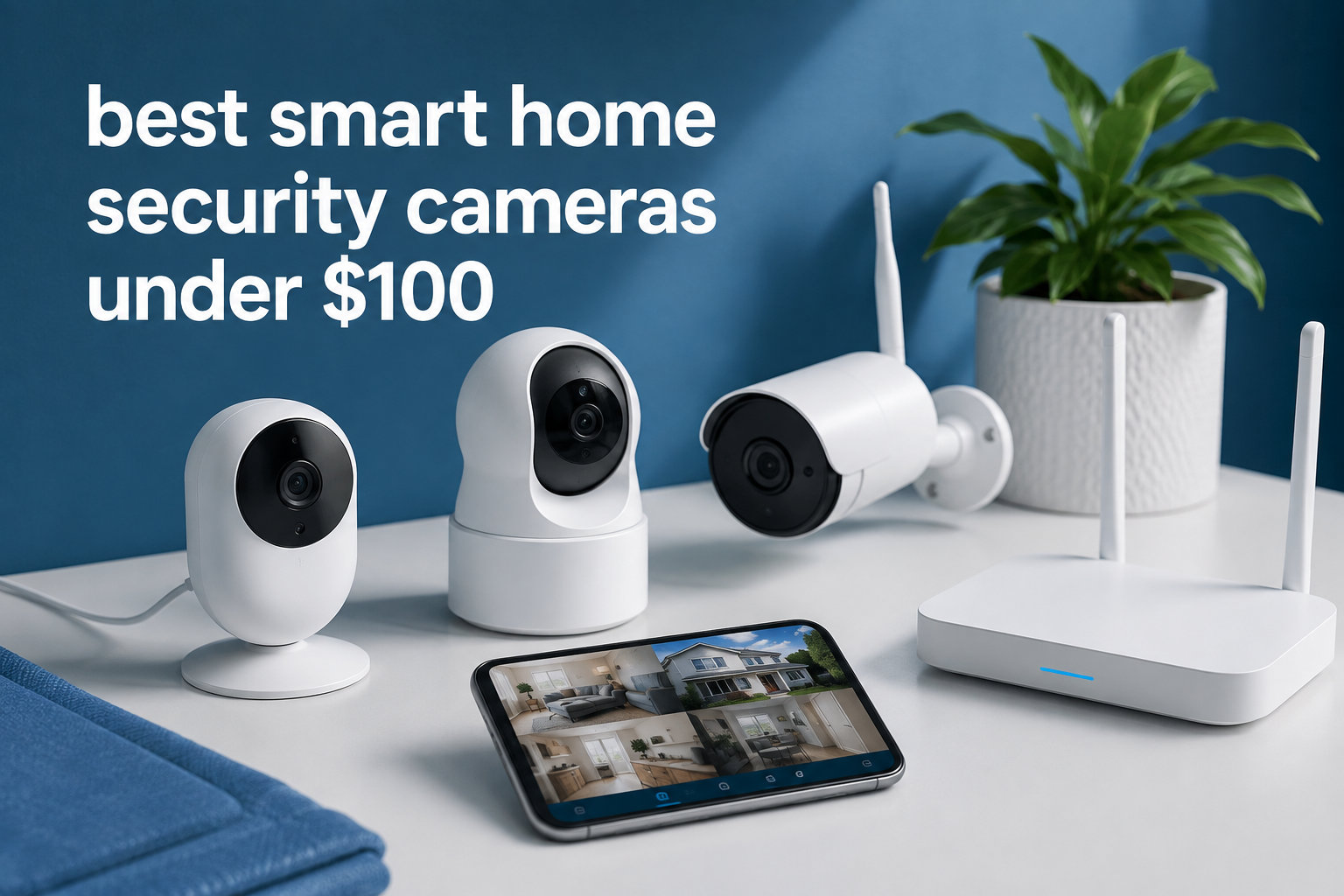 best smart home security cameras under $100