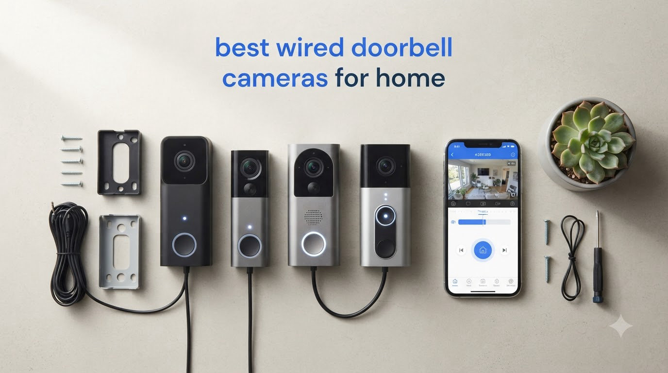 best wired doorbell cameras for home