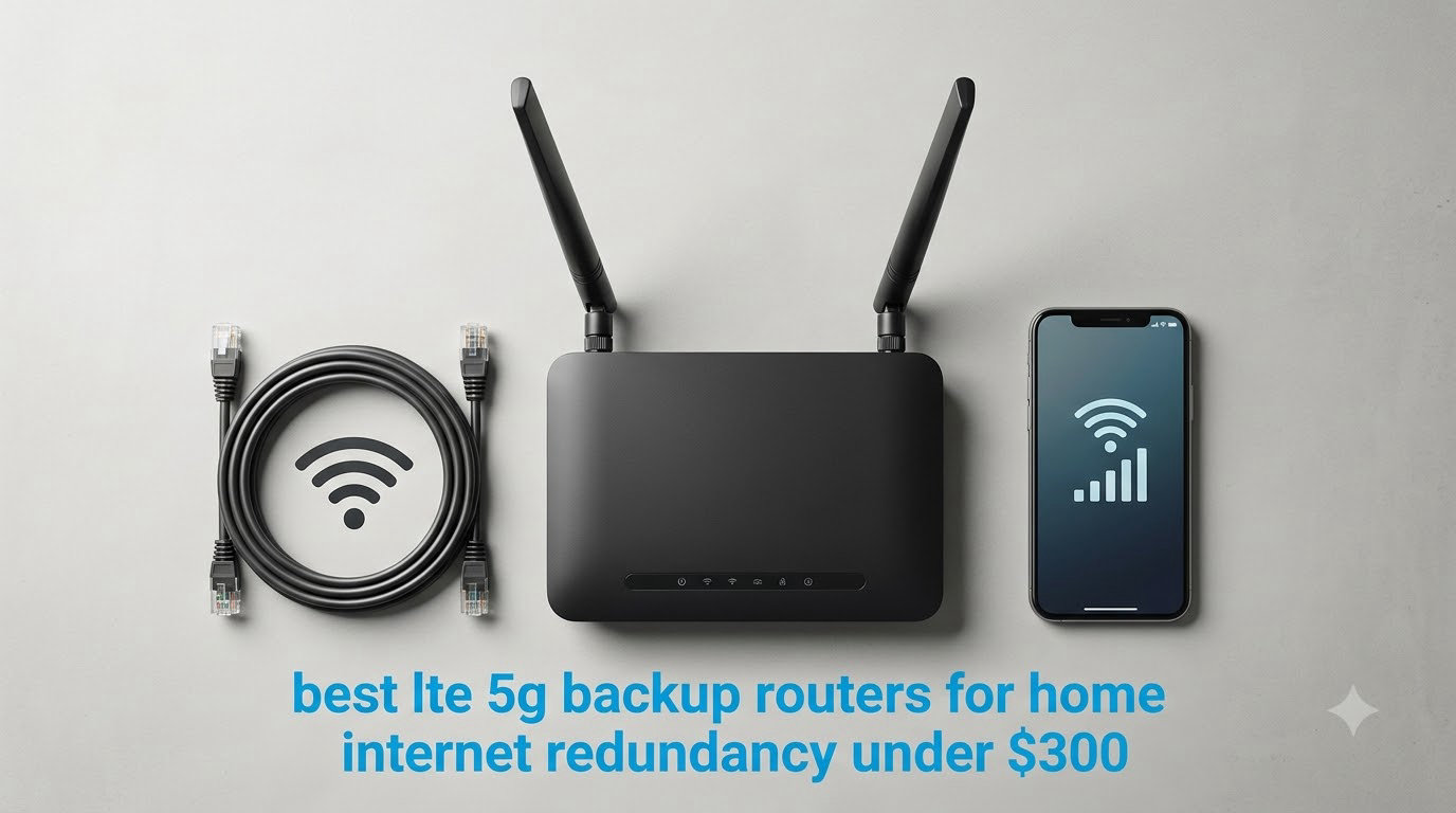 best lte 5g backup routers for home internet redundancy under $300