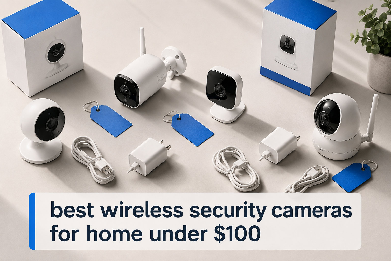 best wireless security cameras for home under $100