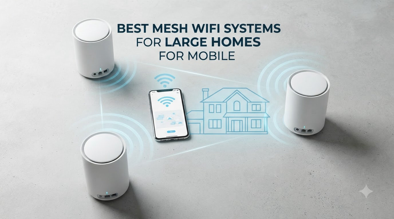 best mesh wifi systems for large homes for mobile