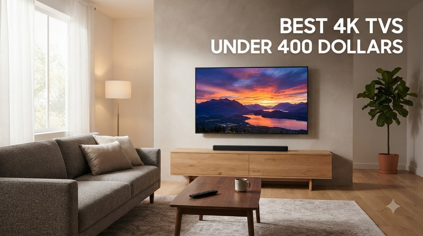 best 4k tvs under 400 dollars
