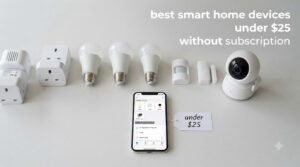 best smart home devices under $25 without subscription