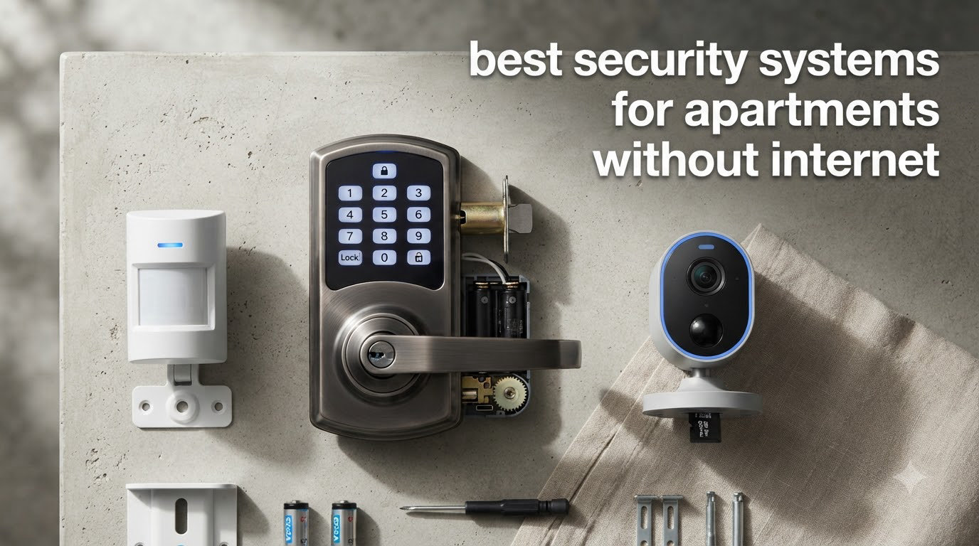 best security systems for apartments without internet