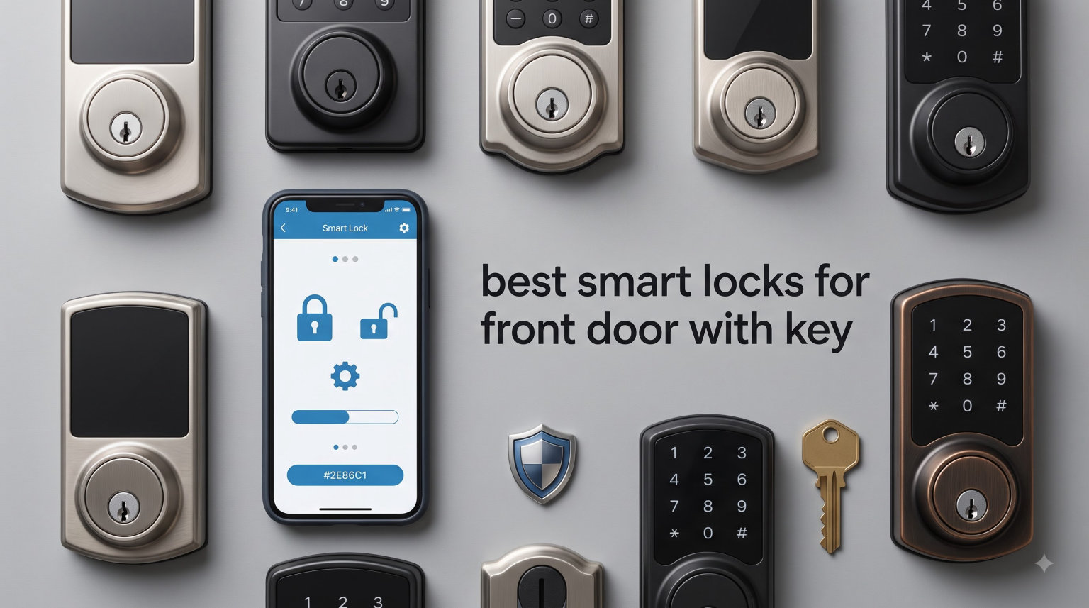 best smart locks for front door with key