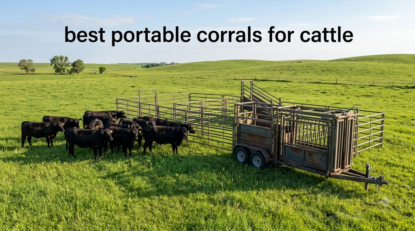 best portable corrals for cattle