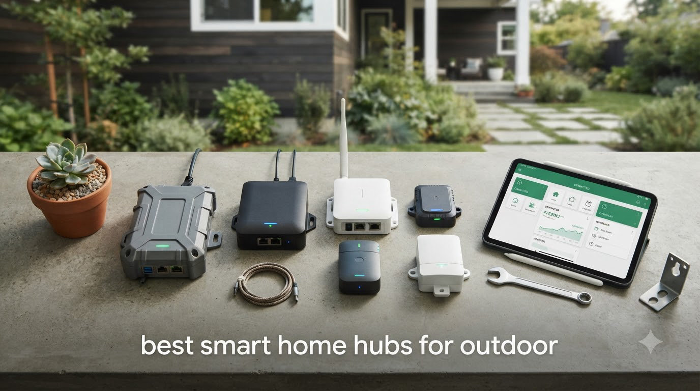 best smart home hubs for outdoor