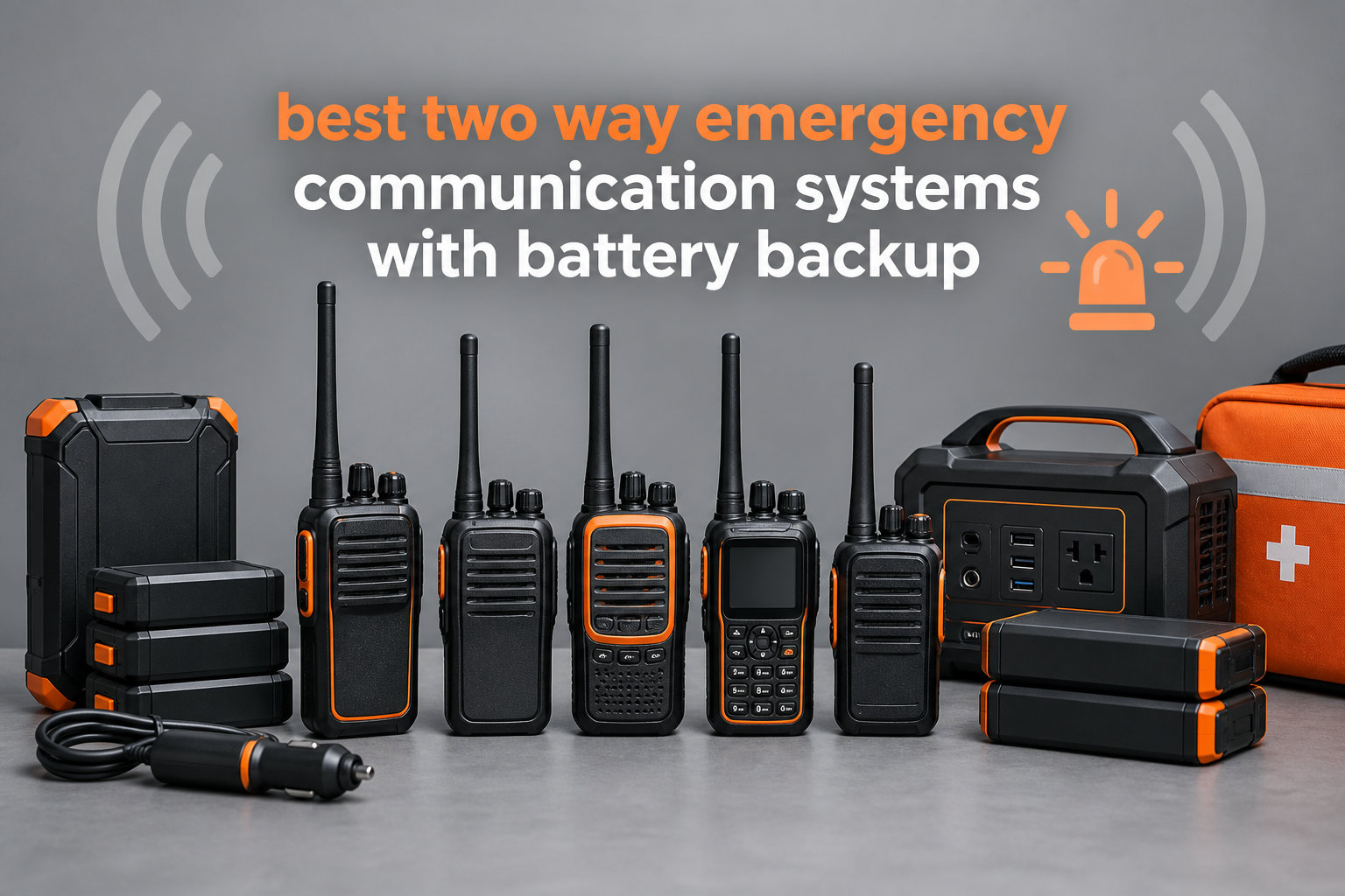best two way emergency communication systems with battery backup