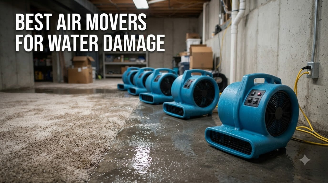 best air movers for water damage