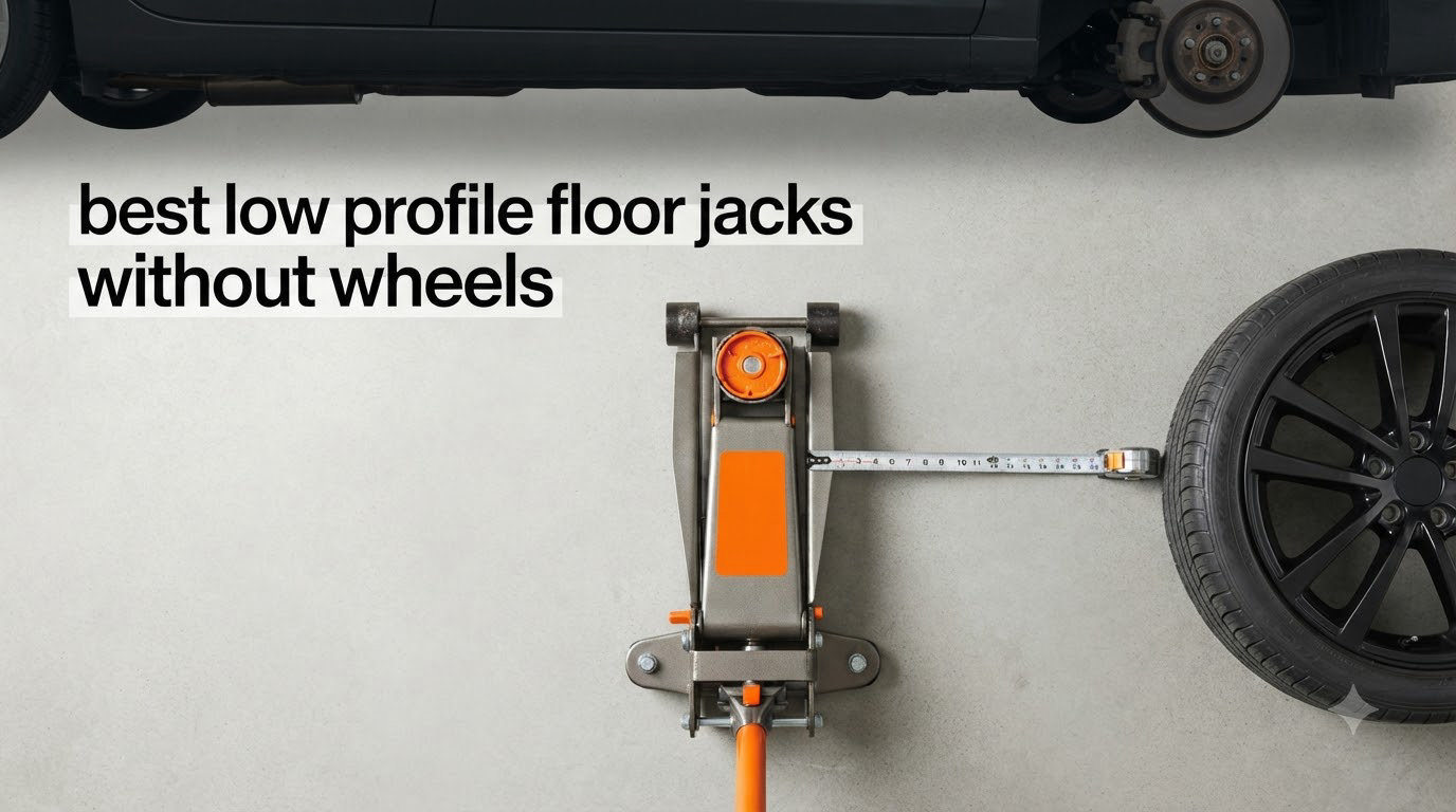 best low profile floor jacks without wheels