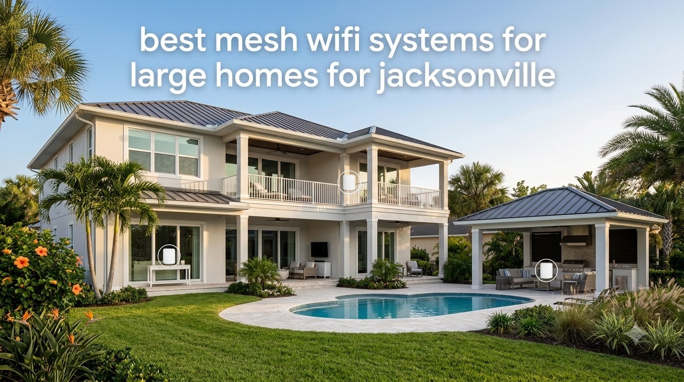best mesh wifi systems for large homes for jacksonville