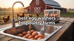 best egg washers for poultry farms