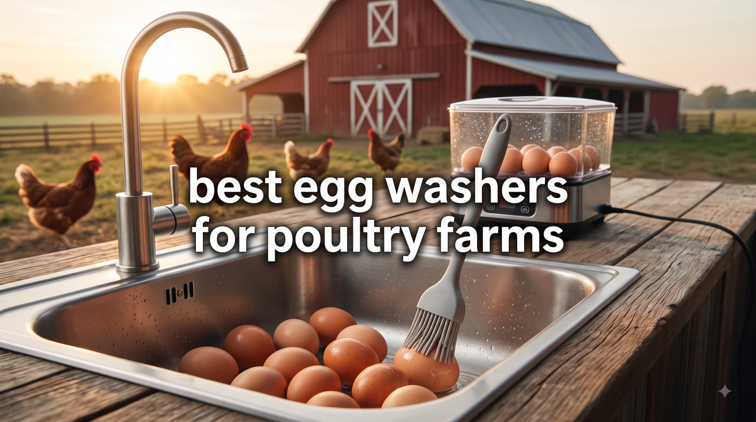 best egg washers for poultry farms