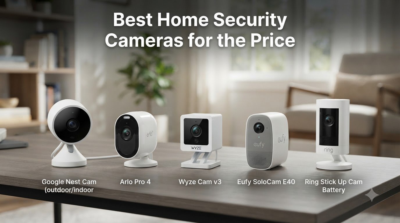 best home security cameras for the price