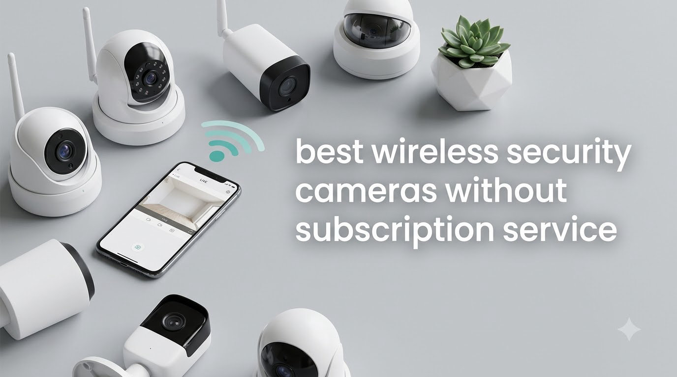 best wireless security cameras without subscription service
