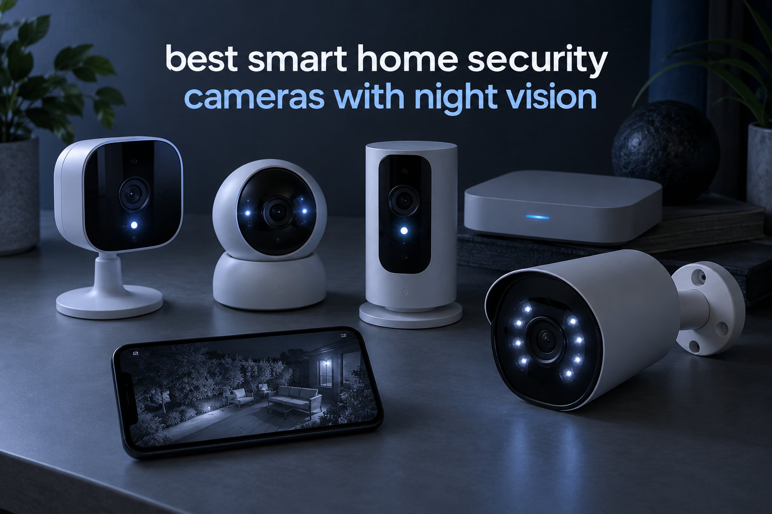 best smart home security cameras with night vision