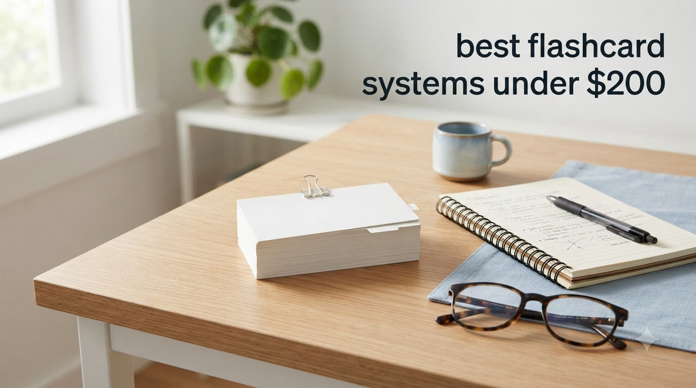 best flashcard systems under $200