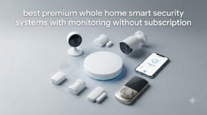 best premium whole home smart security systems with monitoring without subscription