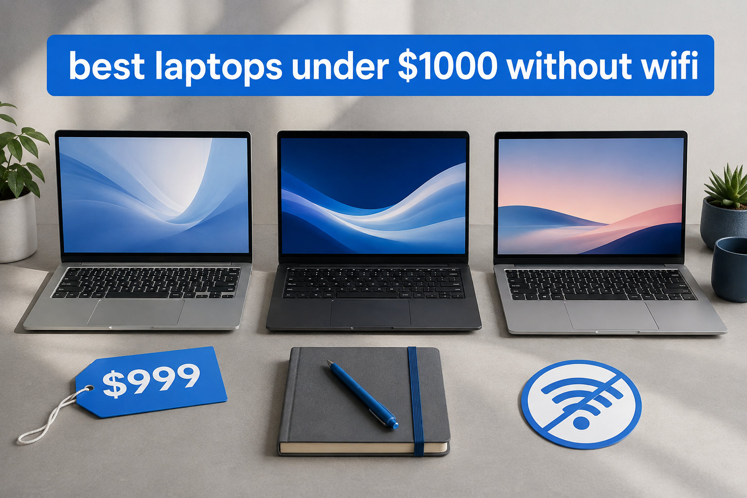 best laptops under $1000 without wifi