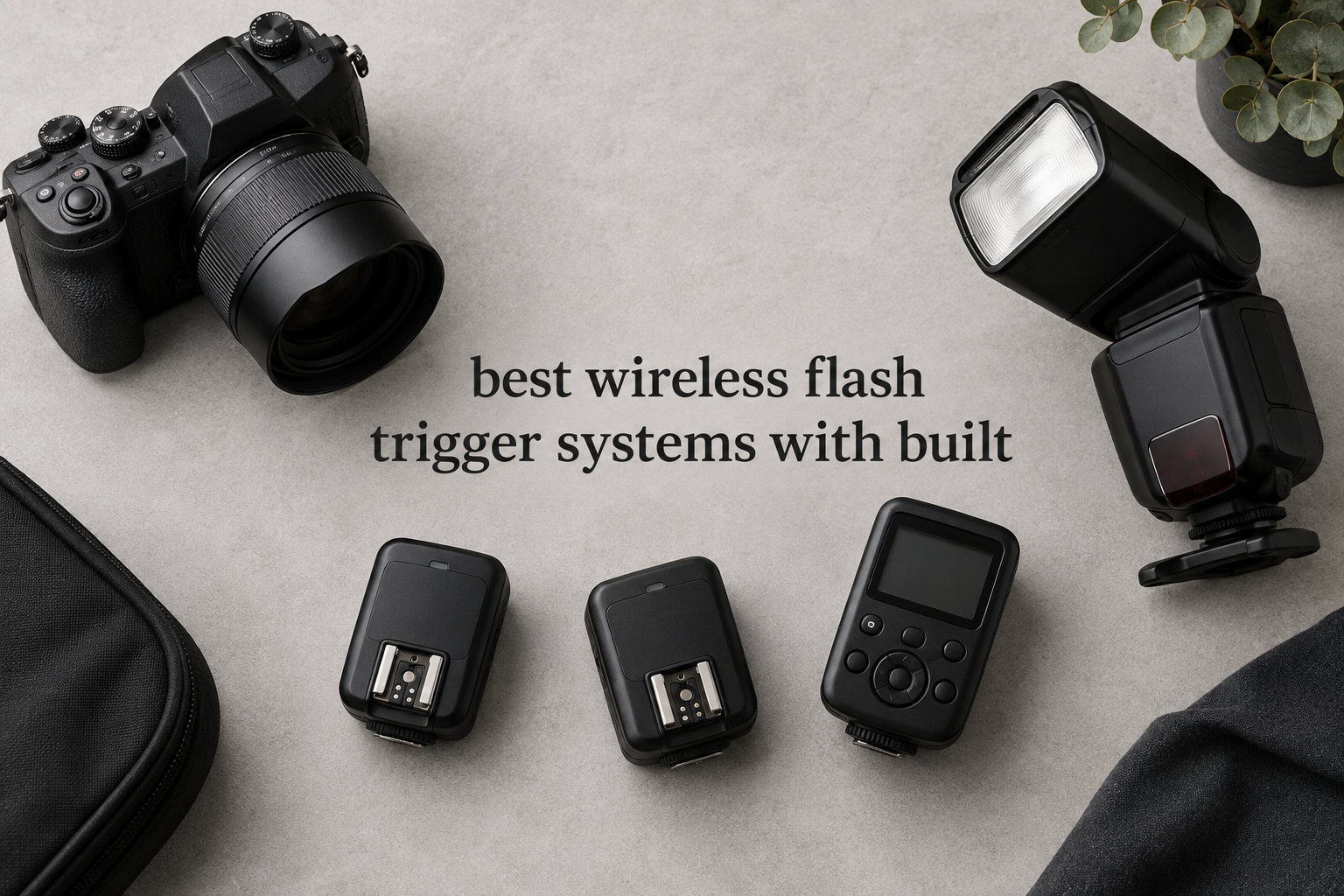 best wireless flash trigger systems with built