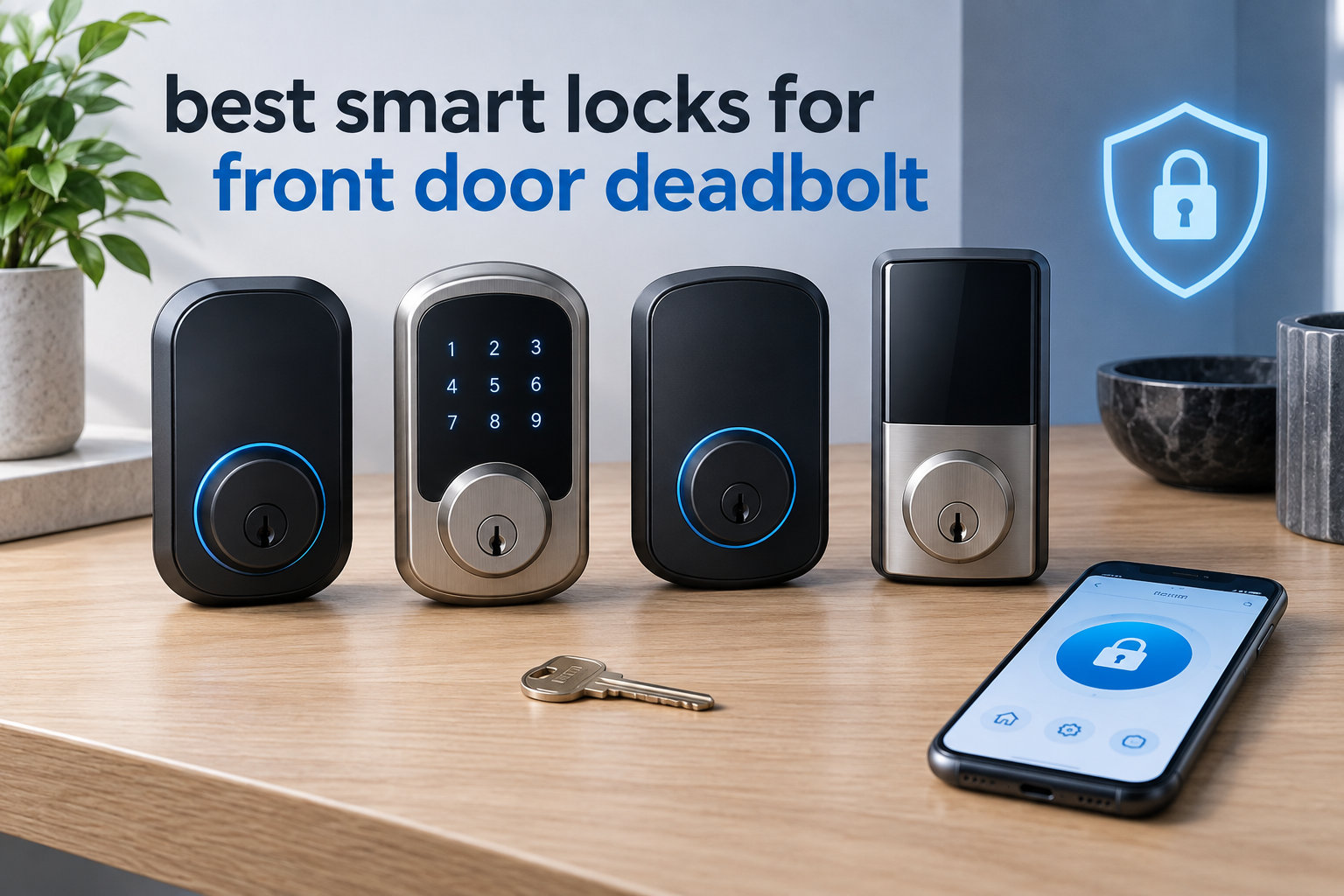 best smart locks for front door deadbolt