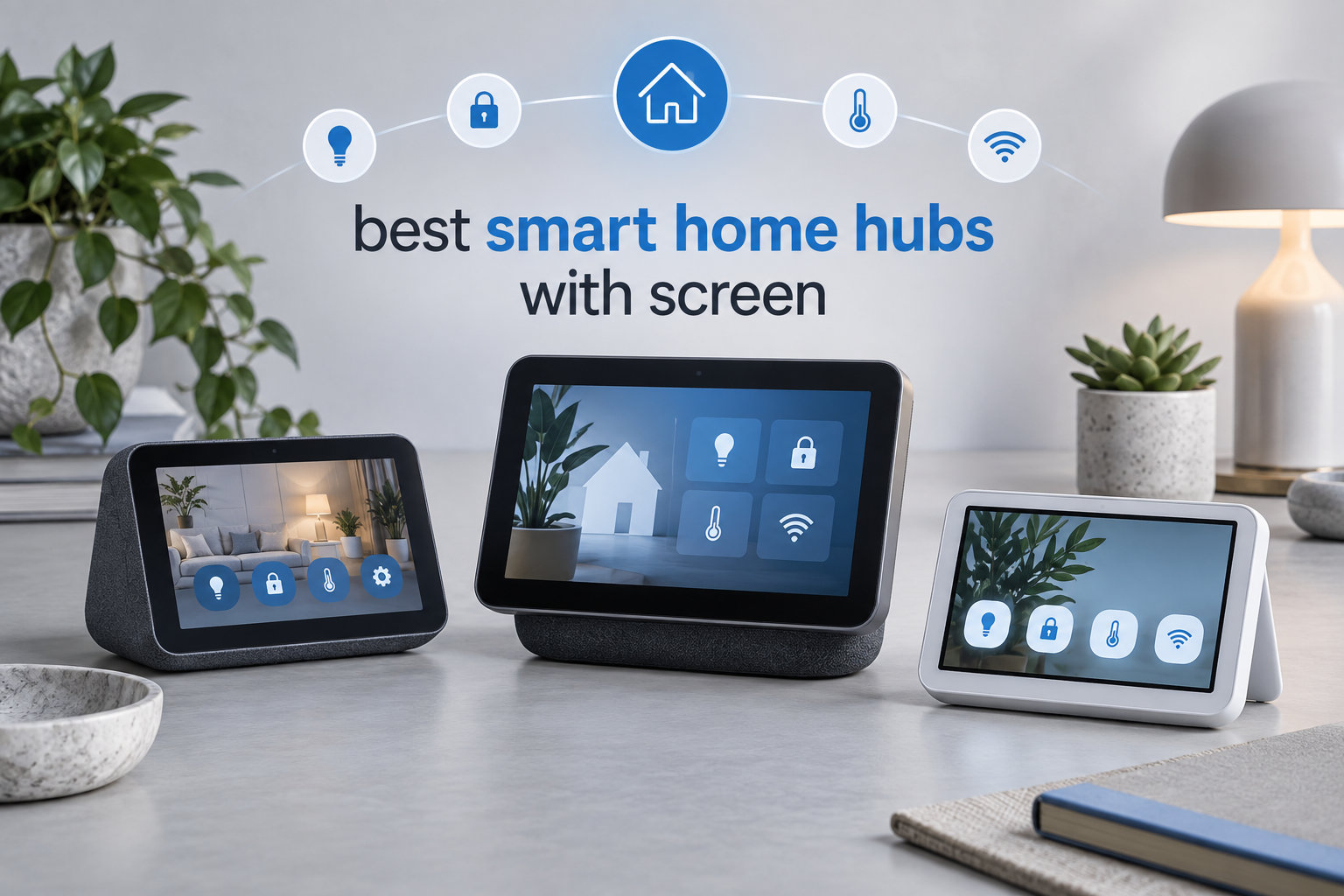 best smart home hubs with screen