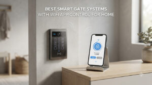 best smart gate systems with wifi app control for home