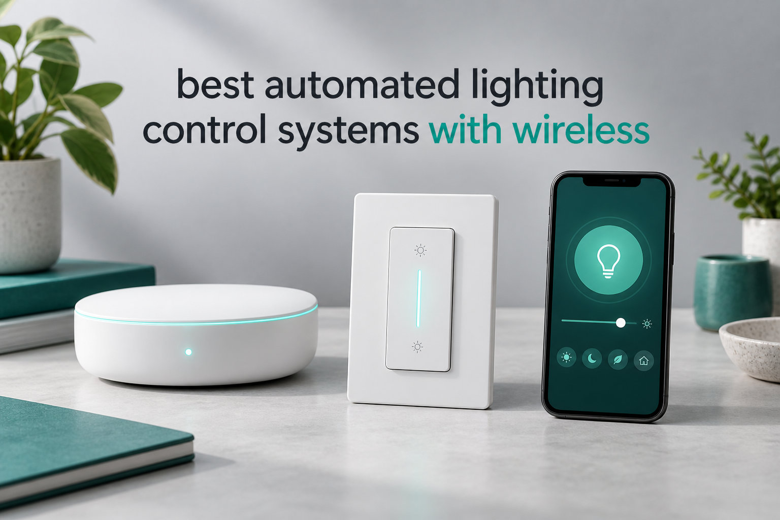 best automated lighting control systems with wireless