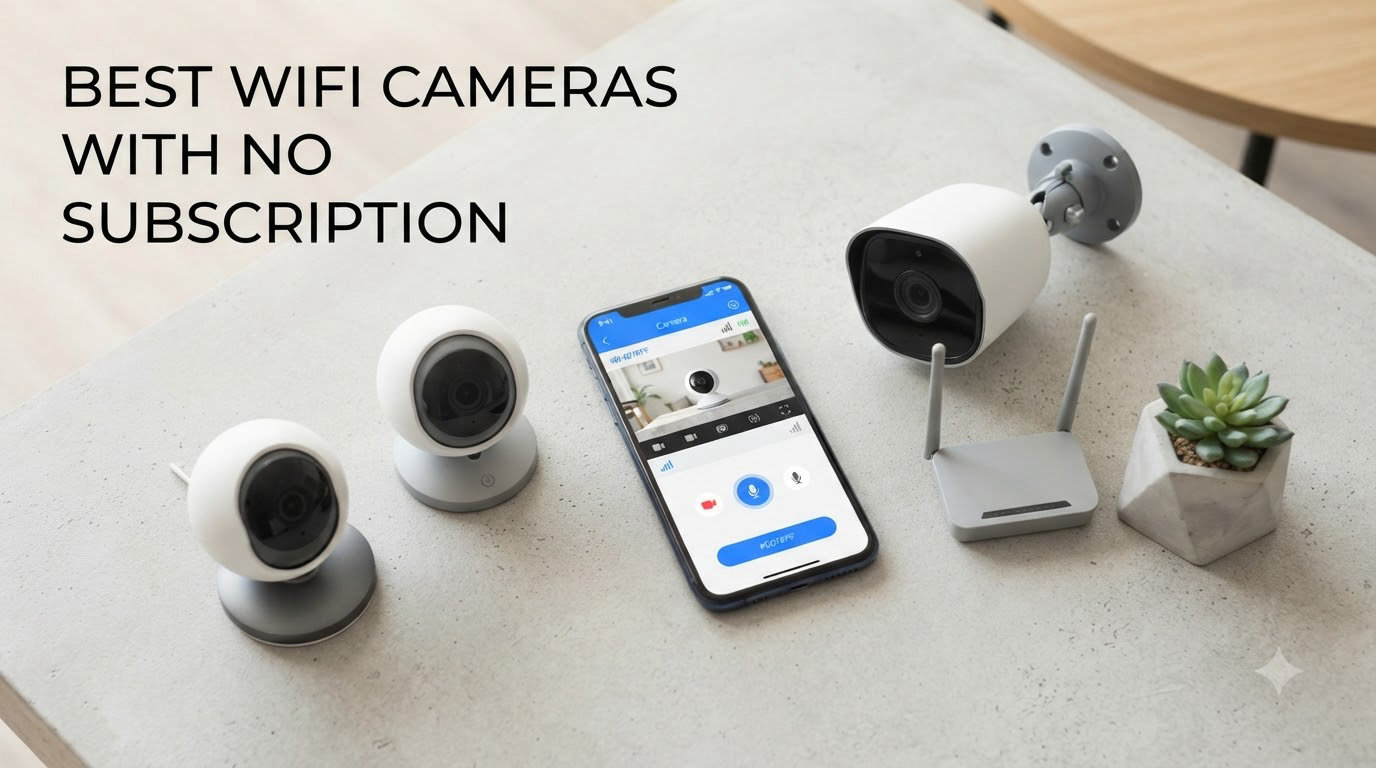 best wifi cameras with no subscription