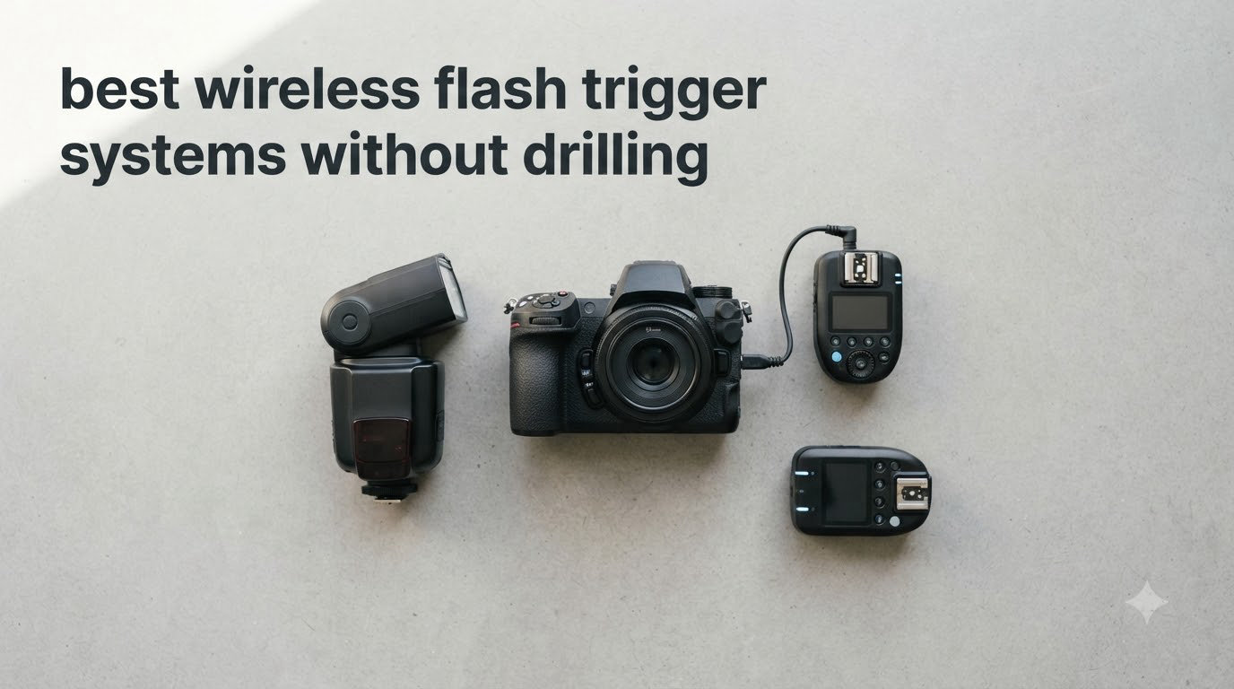 best wireless flash trigger systems without drilling