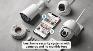 best home security systems with cameras and no monthly fees