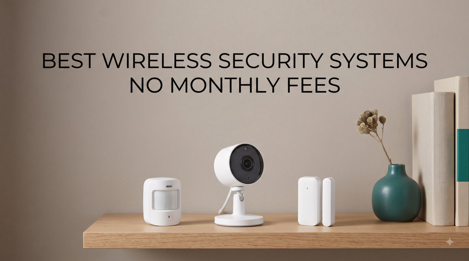 best wireless security systems no monthly fees