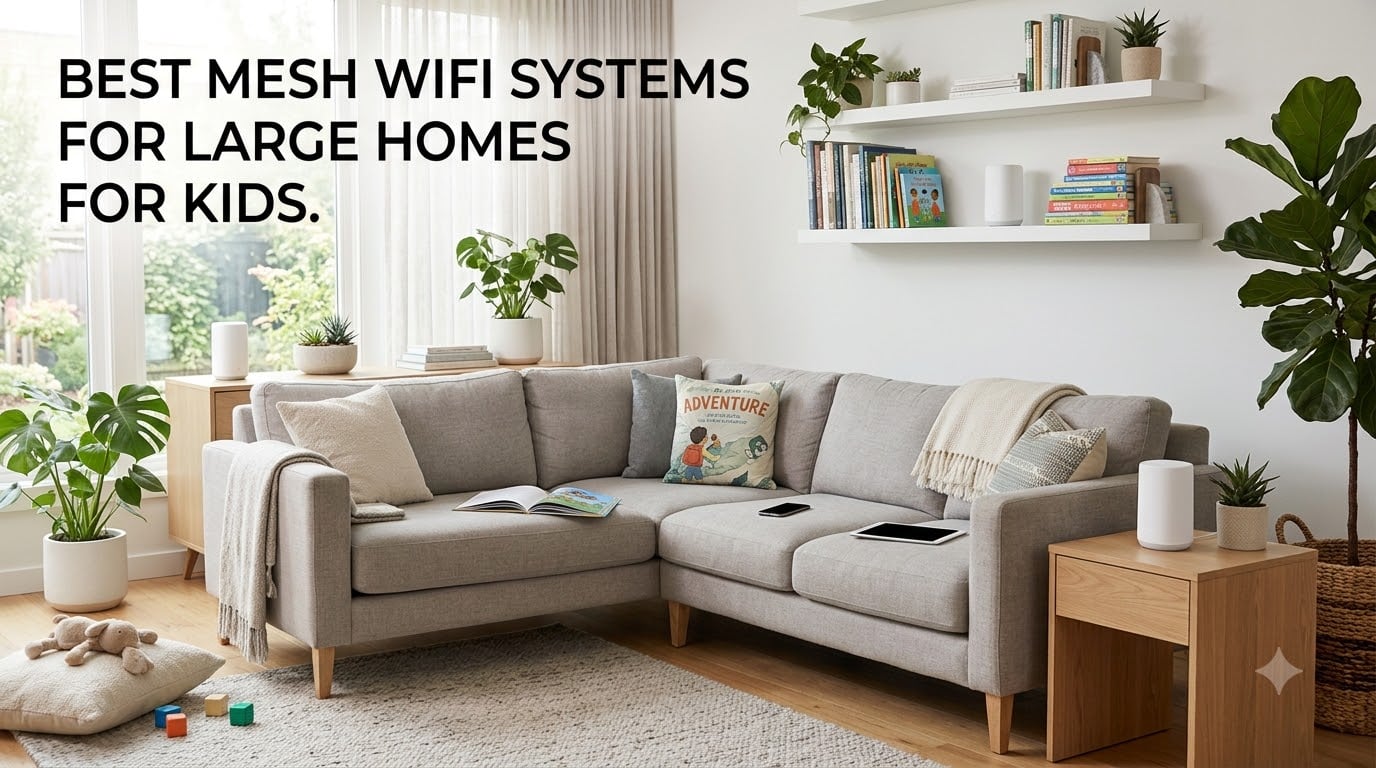 best mesh wifi systems for large homes for kids