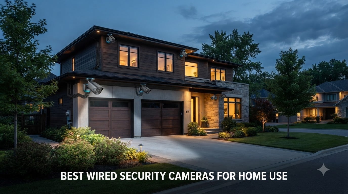 best wired security cameras for home use